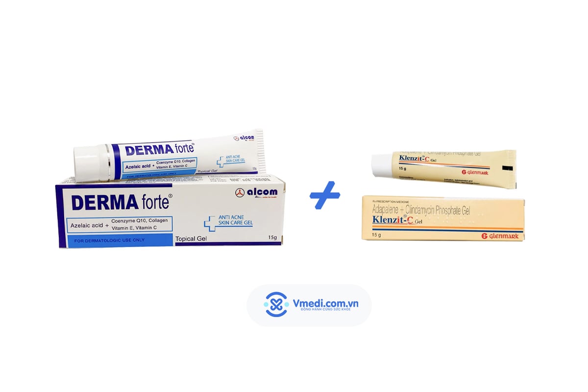 Nên kết hợp Derma Forte với những sản phẩm nào? - Vmedi