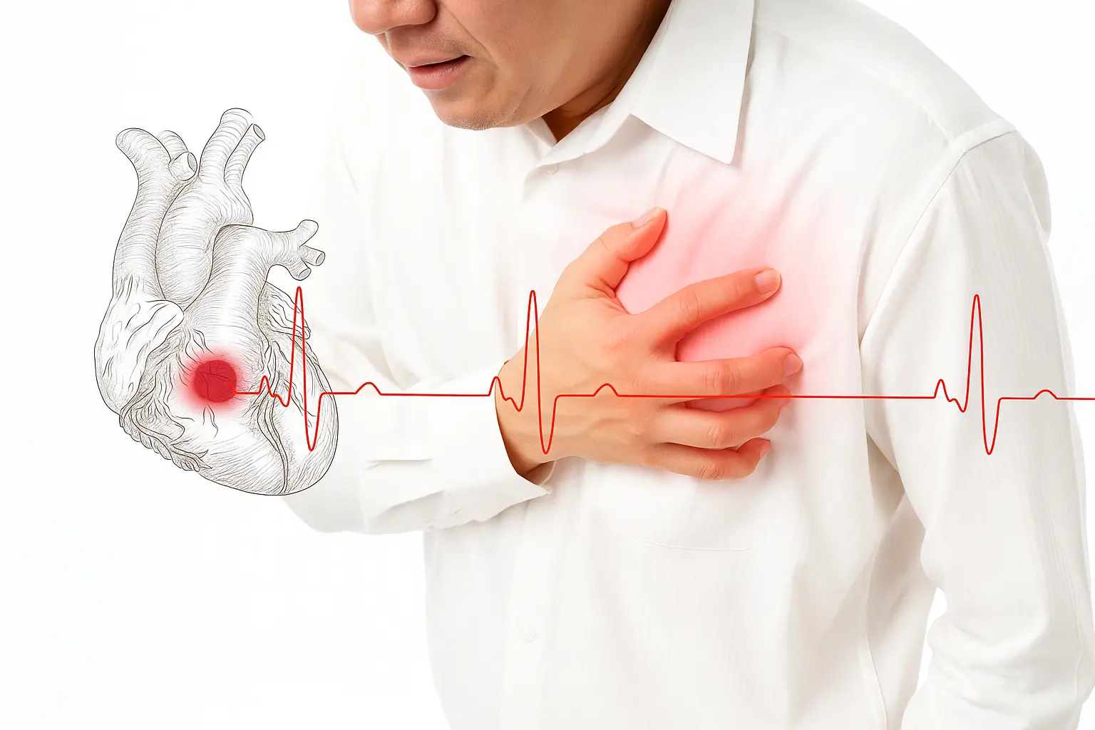 Các bệnh lý tim mạch nguy hiểm do cao huyết áp Hình ảnh mô phỏng các bệnh lý tim mạch do cao huyết áp gây ra