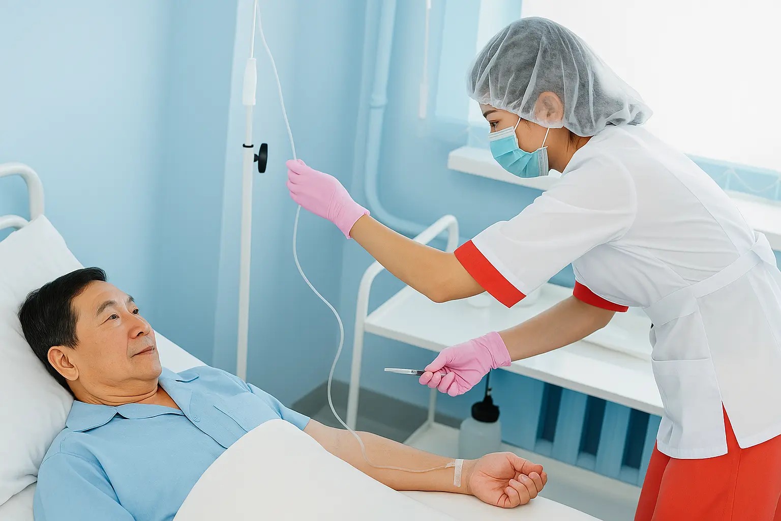 Bác sĩ dvyt.vn thực hiện khám bệnh theo quy trình chuẩn tại nhà Quy trình khám bệnh tại nhà