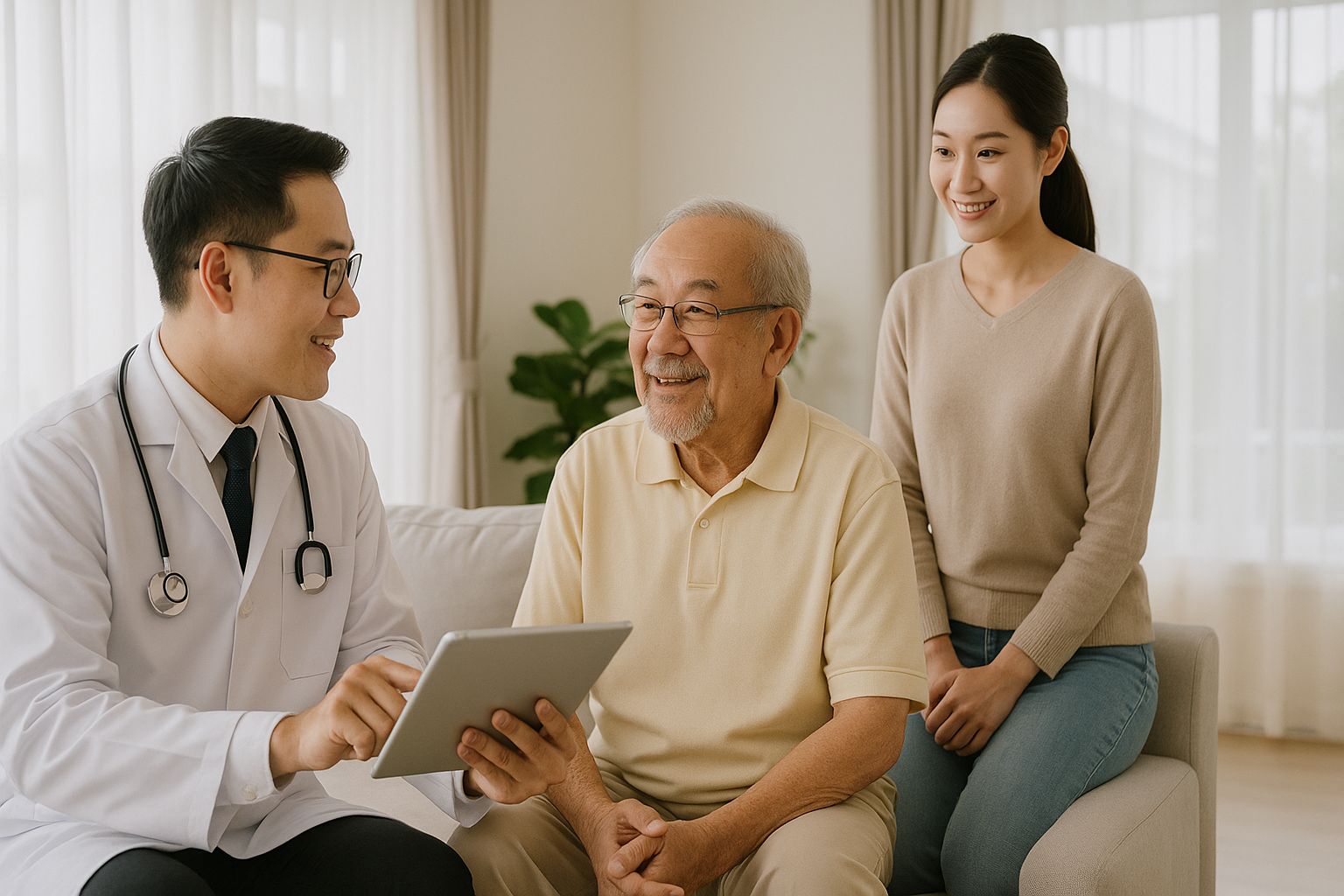 Dịch vụ Khám bệnh tại nhà cho người già có bảng giá dịch vụ
